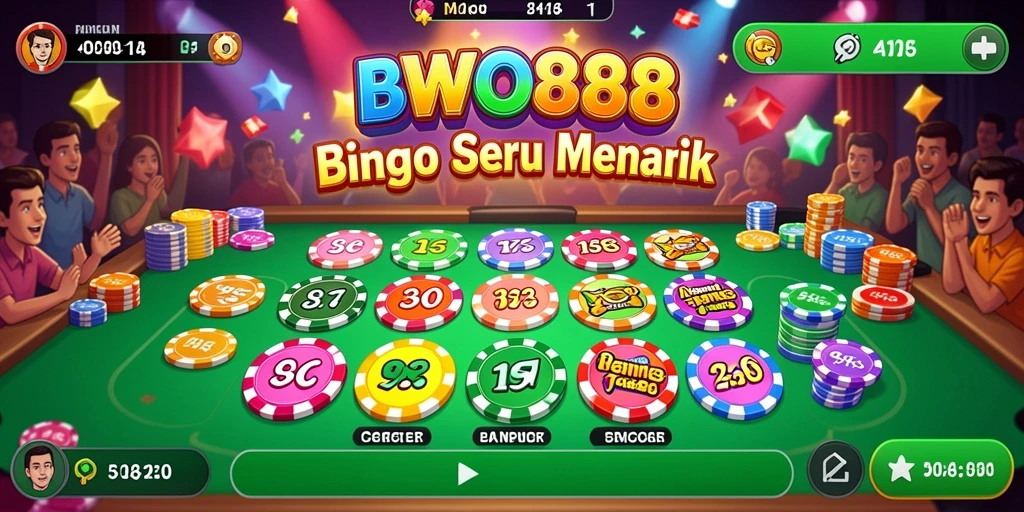 Tampilan gameplay BWO888 yang menampilkan keseruan Bingo.