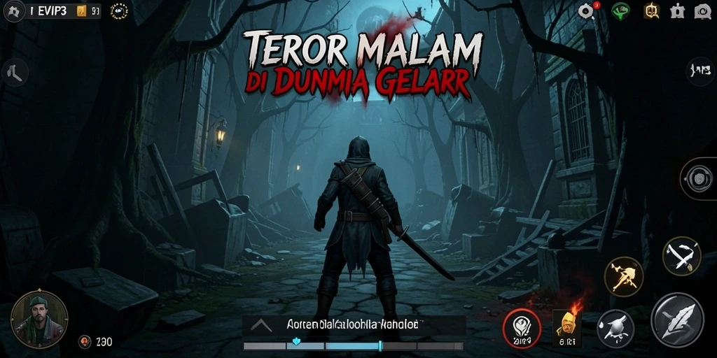 Gameplay menegangkan dan atmosfer menyeramkan dalam EVIP3.