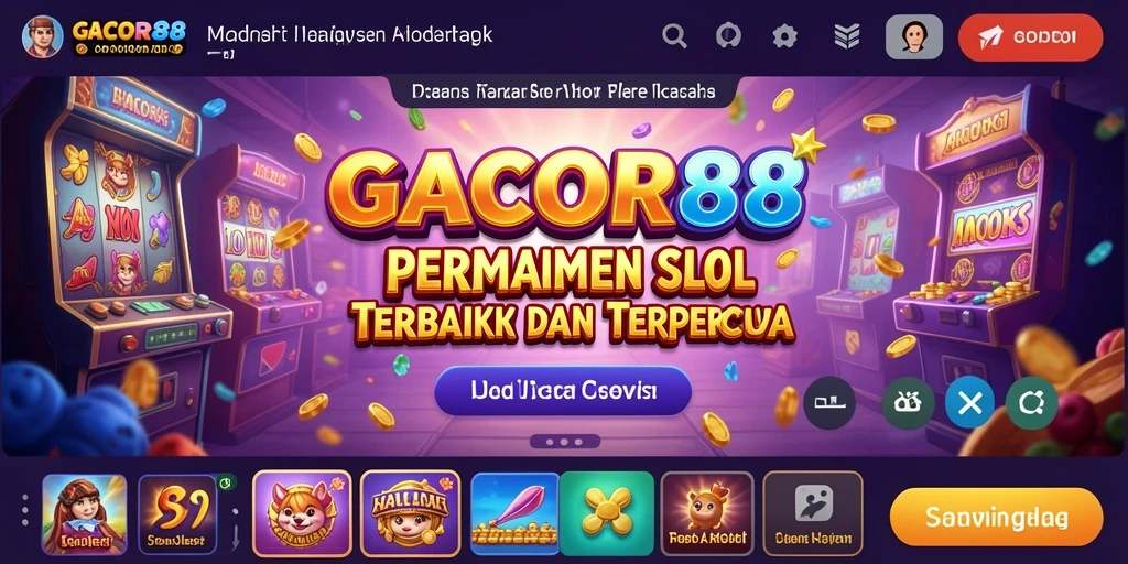 Gameplay menarik dari GACOR88 yang penuh warna dan efek visual.