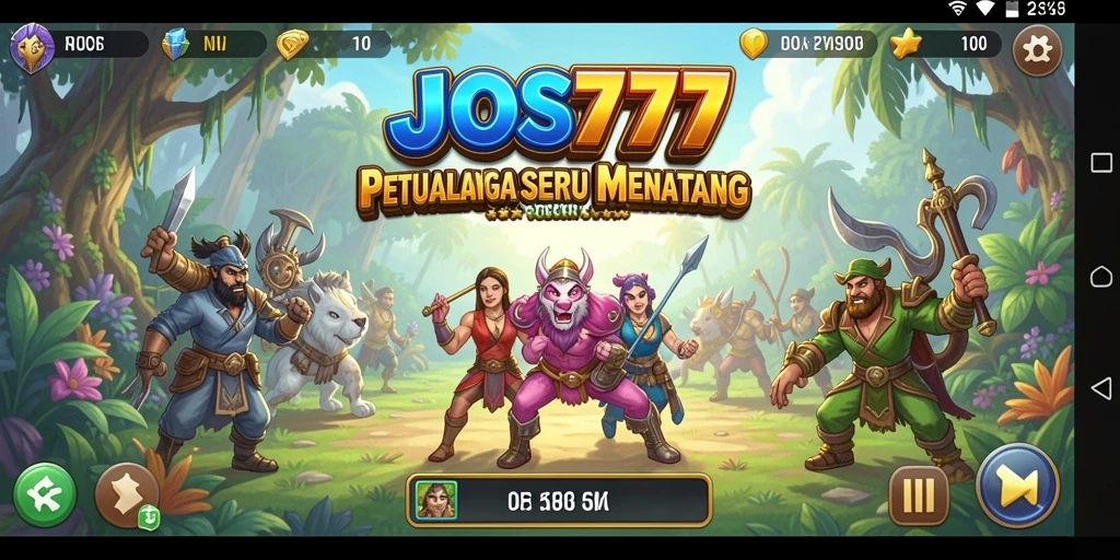 Tampilan gameplay JOSS777 yang penuh dengan aksi luar biasa.