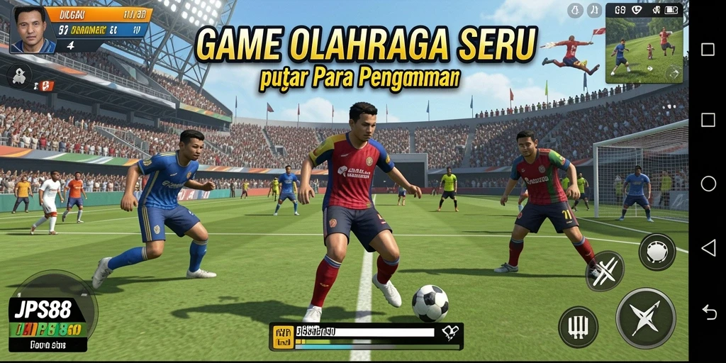 Tampilan gameplay JPS88 yang menarik dan penuh aksi olahraga.