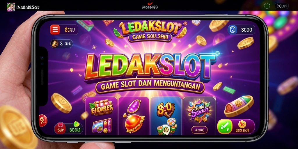 Screenshot menampilkan gameplay menarik dari LEDAKSLOT.