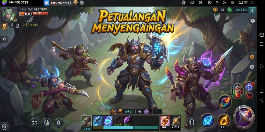 Tampilan menarik dari gameplay ARPG di MAINSLOT88.