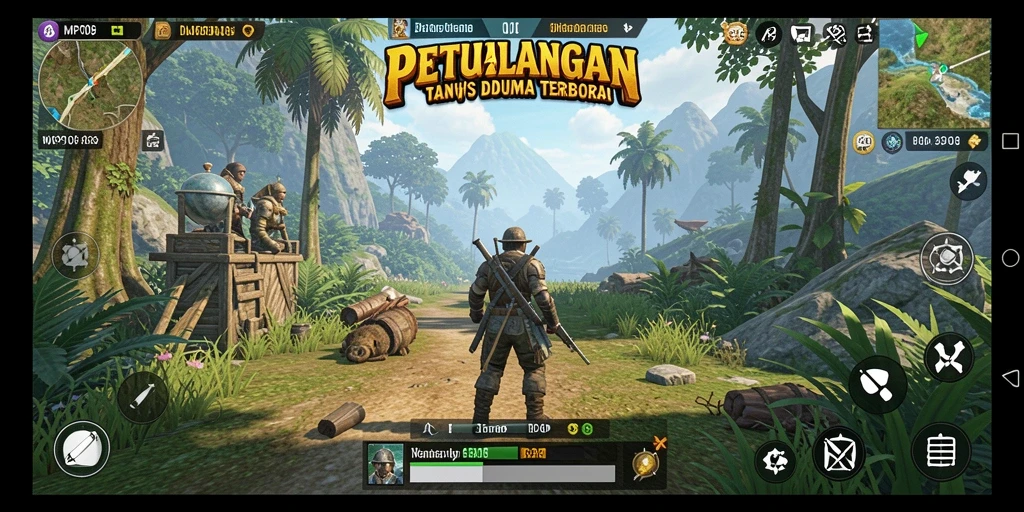 Tampilan menakjubkan dari gameplay dunia terbuka MPO08.