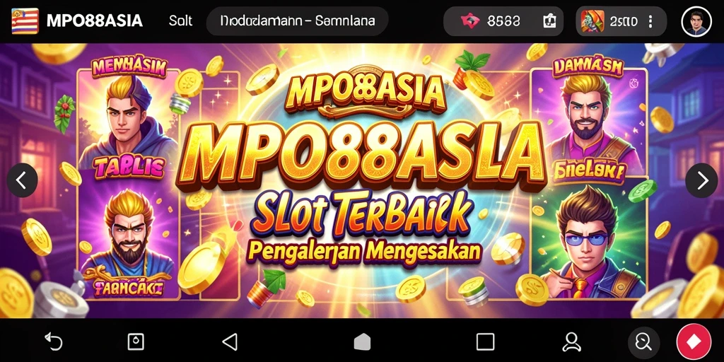 Tampilan menarik dari permainan Slot di MPO88ASIA yang mengasyikkan.