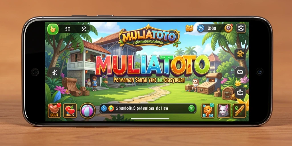 Tampilan gameplay MULIATOTO yang ceria dan menyenangkan.
