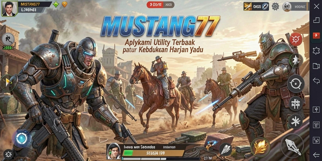 Screenshot <strong>MUSTANG77</strong> menampilkan antarmuka intuitif dan fitur pengelolaan file yang efisien.