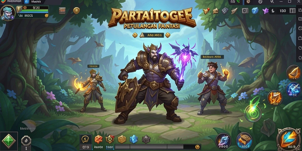 Screenshot gameplay seru di dunia ARPG PARTAITOGEL.