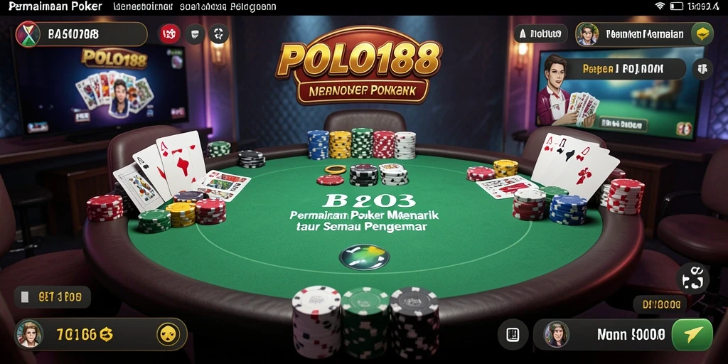 Gameplay seru di POLO188 dengan fitur Poker yang menarik.