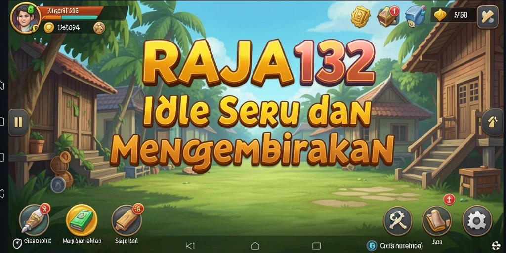 Tampilan gameplay RAJA132 yang menghibur dan penuh warna.