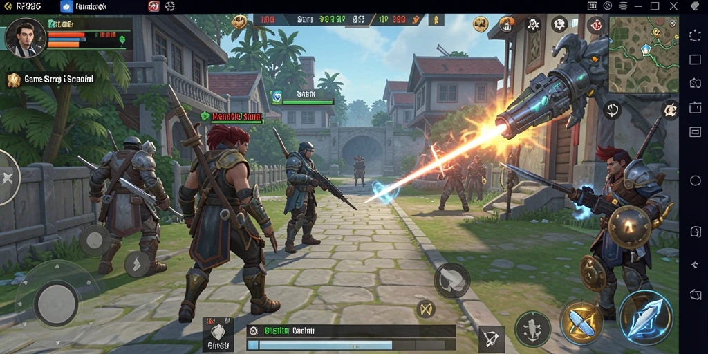 Tampilan gameplay RP886 yang strategis dan memukau.