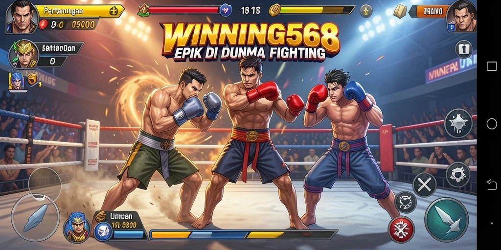 Tampilkan aksi seru dalam gameplay WINNING568 yang mendebarkan.
